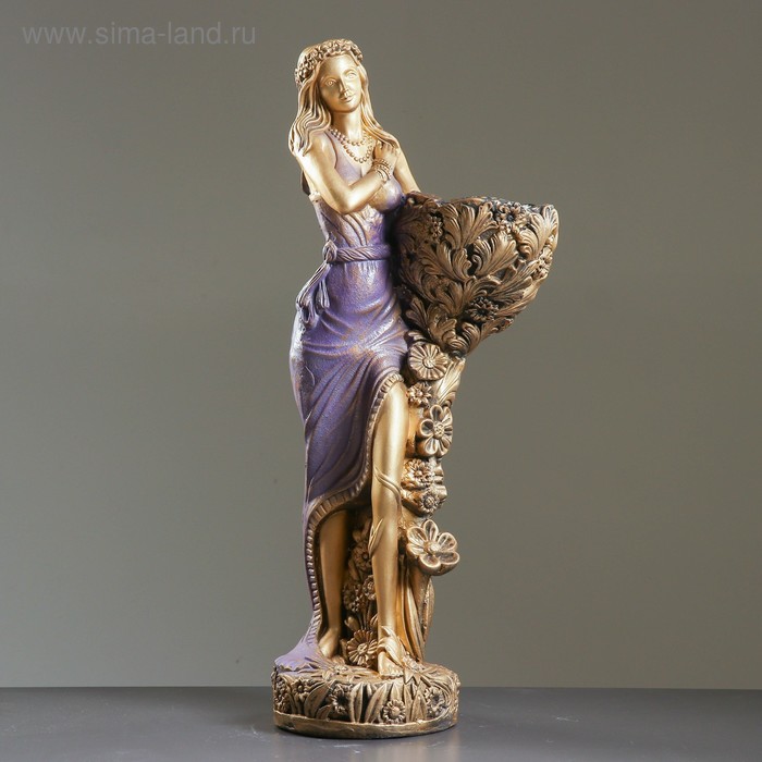 Фигура с кашпо "Лесная фея", сиреневая, 1л/ 83см
Фигура с кашпо "Лесная фея", сиреневая, 1л/ 83см