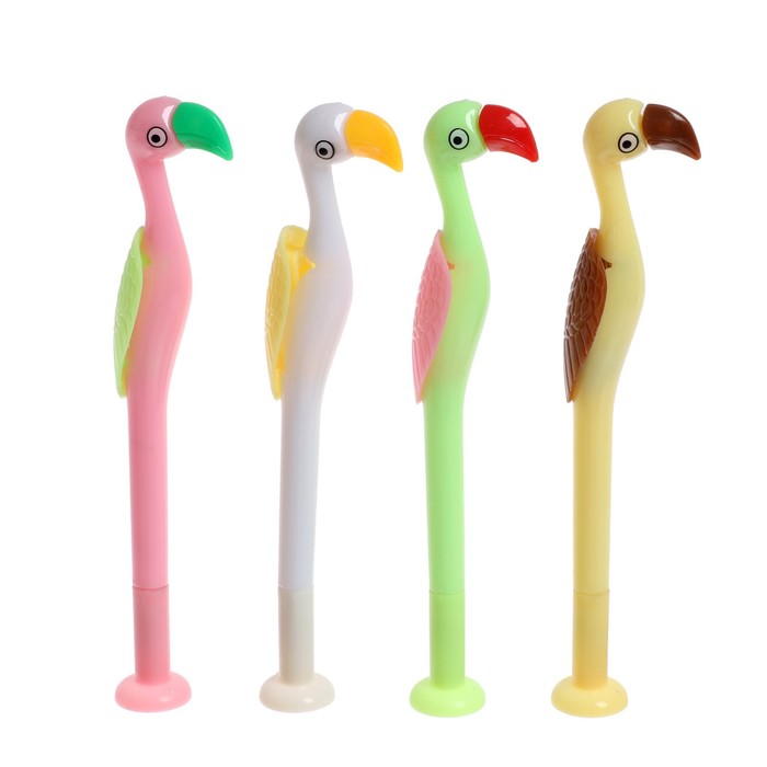 Ручка гелевая-прикол "Фламинго", МИКС
Ручка гелевая-прикол "Фламинго", МИКС