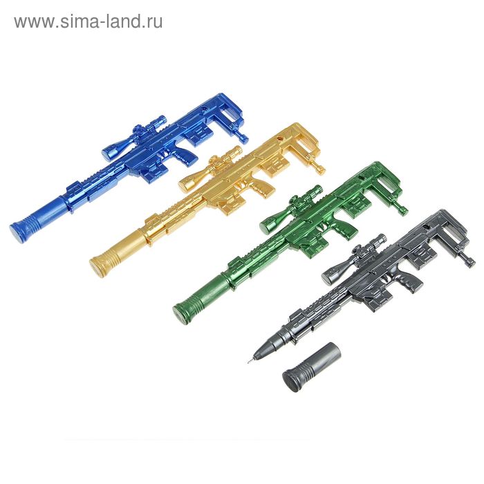 Ручка шариковая-прикол, «Винтовка», МИКС
Ручка шариковая-прикол, «Винтовка», МИКС