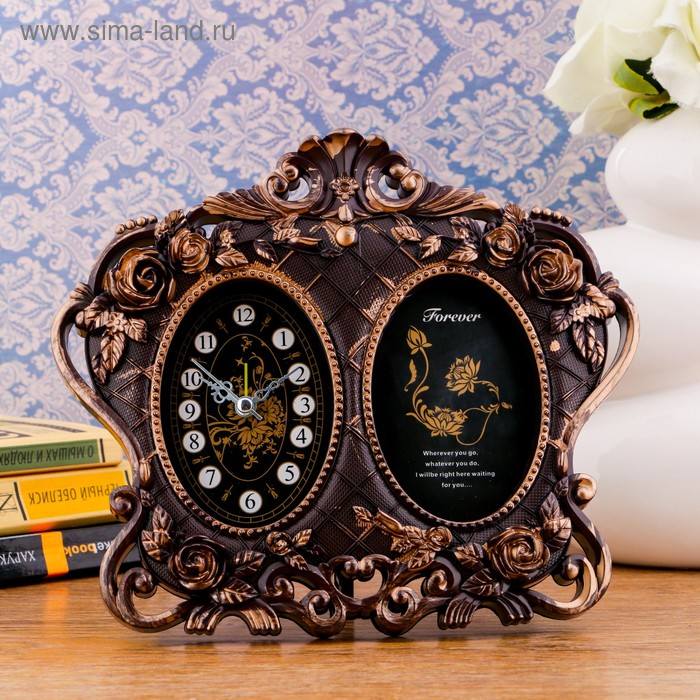 Будильник "Мунера" с фоторамкой, 23х20 см
Будильник "Мунера" с фоторамкой, 23х20 см