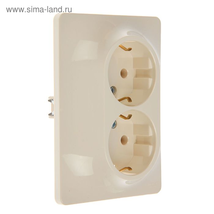 Розетка двойная SE Glossa, 16 А, 250 В, встраиваемая, с з/к, IP20, бежевая, GSL000224
Розетка двойная SE Glossa, 16 А, 250 В, встраиваемая, с з/к, IP20, бежевая, GSL000224