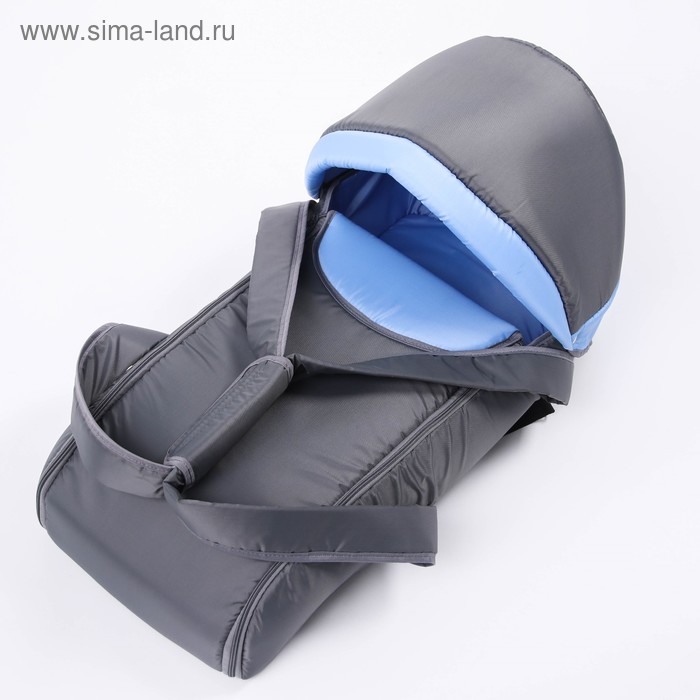 Переносная люлька-кокон «Фея», цвет серый
Переносная люлька-кокон «Фея», цвет серый