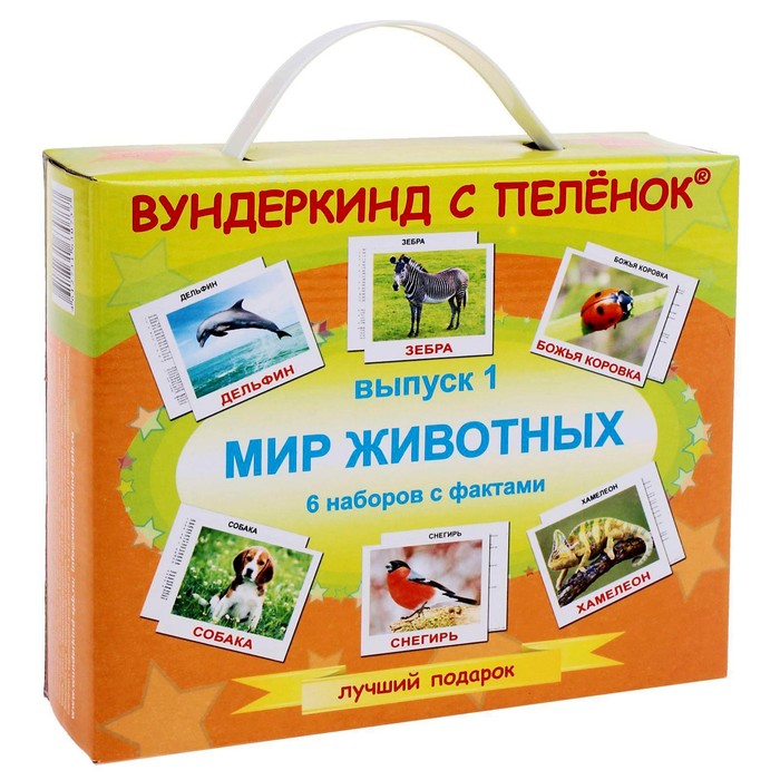 Подарочный набор «Выпуск 1. Мир животных»
Подарочный набор «Выпуск 1. Мир животных»