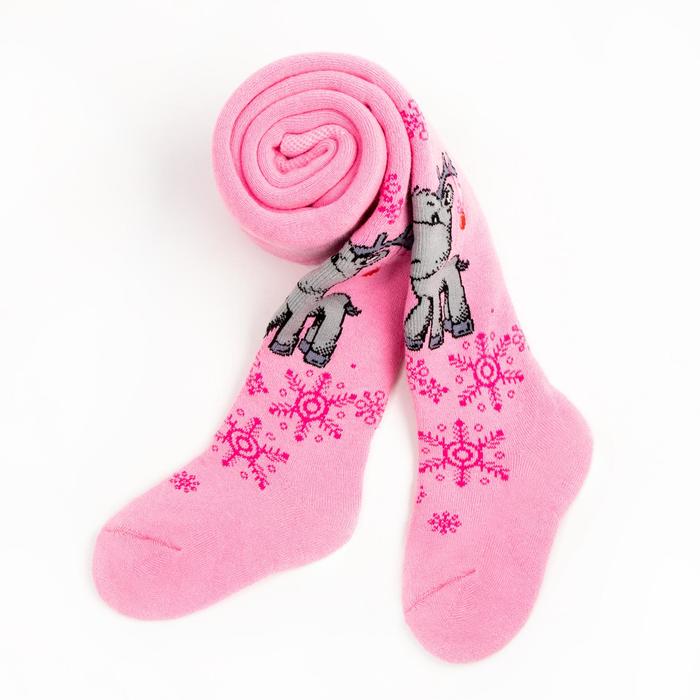 Колготки детские махровые, цвет розовый, рост 98-104
Колготки детские махровые, цвет розовый, рост 98-104