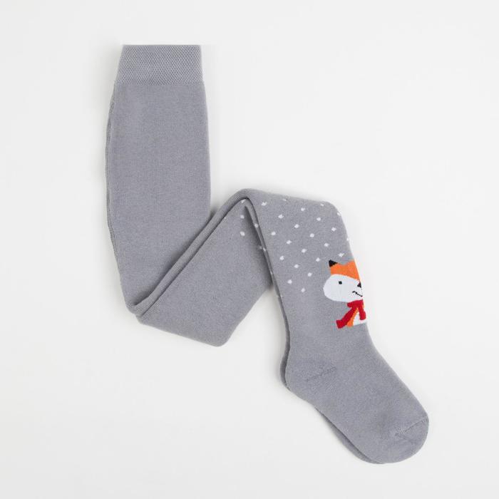 Колготки детские махровые, цвет серый, рост 104-110
Колготки детские махровые, цвет серый, рост 104-110