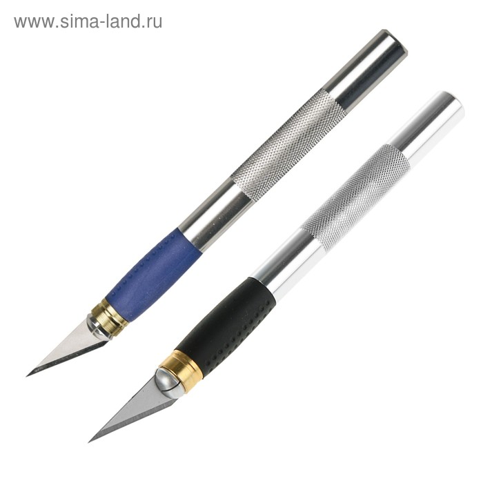 Нож моделиста TOPEX, корпус металл, 3 лезвия
Нож моделиста TOPEX, корпус металл, 3 лезвия