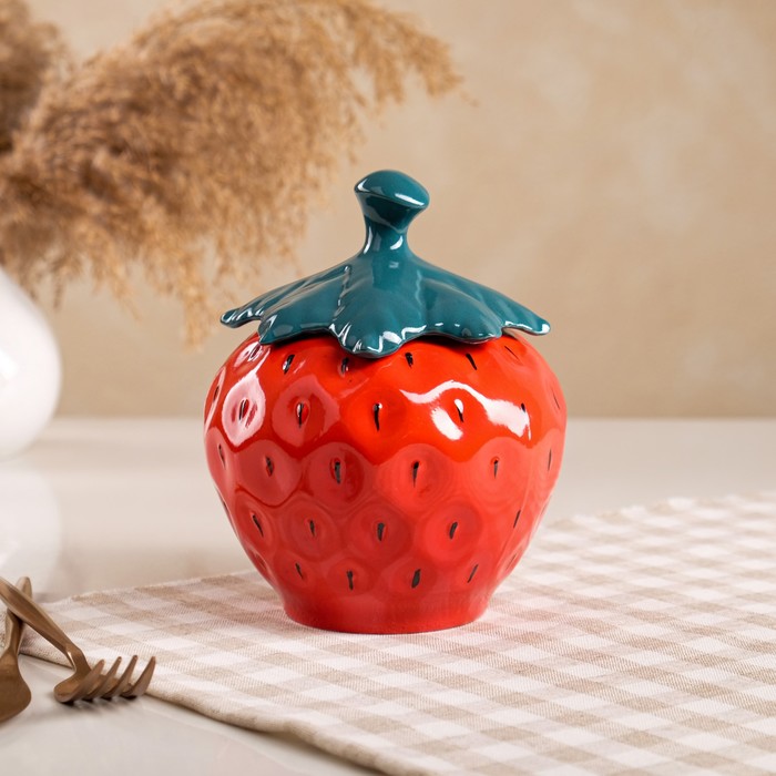 Сахарница "Клубника", 0.9 л
Сахарница "Клубника", 0.9 л