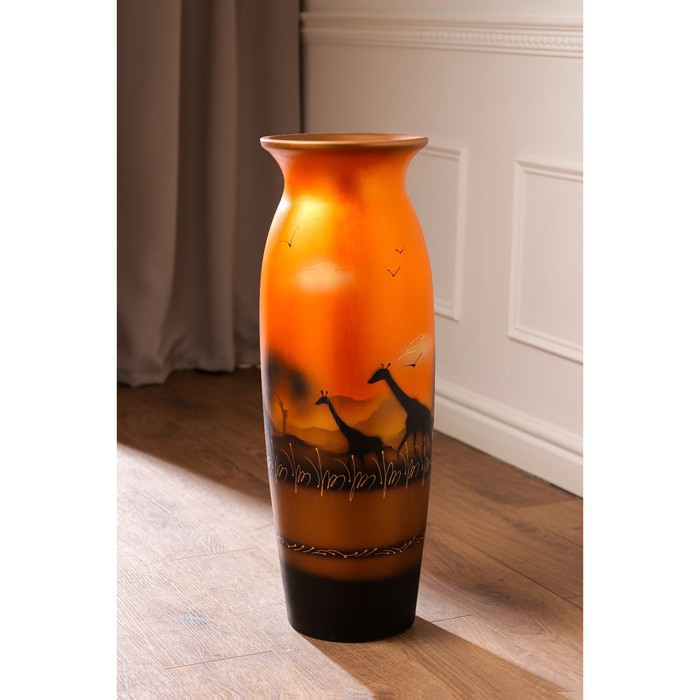 Ваза керамическая "Луиза", напольная, акриловая, Африка, 67 см, микс
Ваза керамическая "Луиза", напольная, акриловая, Африка, 67 см, микс