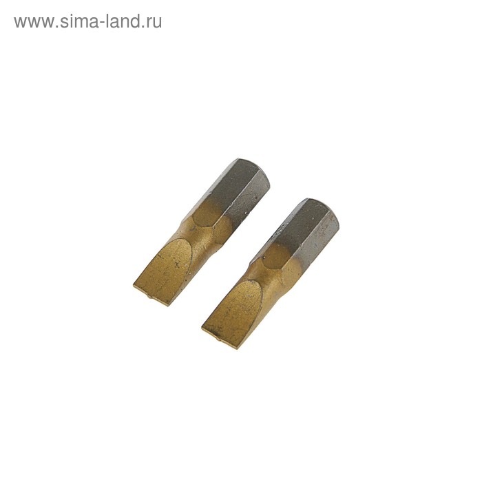 Биты ТУНДРА, намагниченные, сталь S2, TiN, SL6 х 25 мм, 2 шт.
Биты ТУНДРА, намагниченные, сталь S2, TiN, SL6 х 25 мм, 2 шт.