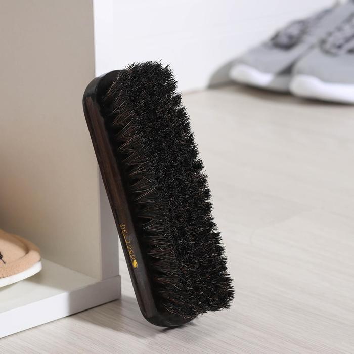 Щетка обувная из натурального волоса (волос 2 см), колодка березовая лакированная, двойное покрытие
Щетка обувная из натурального волоса (волос 2 см), колодка березовая лакированная, двойное покрытие