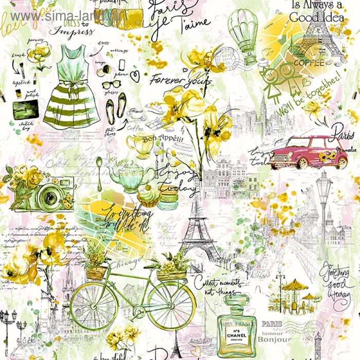 Обои бумажные Саратов Д449-04 Экспромт 0,53х10м 
Обои бумажные Саратов Д449-04 Экспромт 0,53х10м