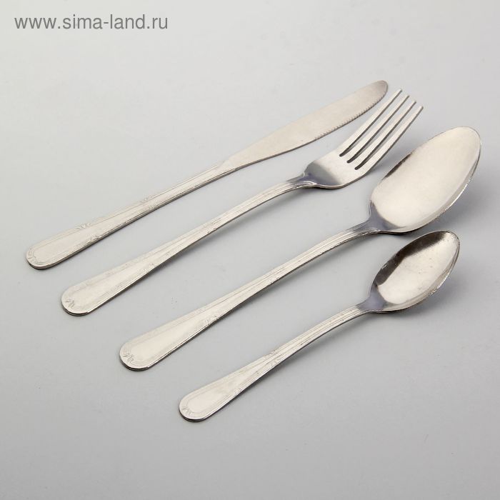 Набор столовых приборов, 24 предмета
Набор столовых приборов, 24 предмета