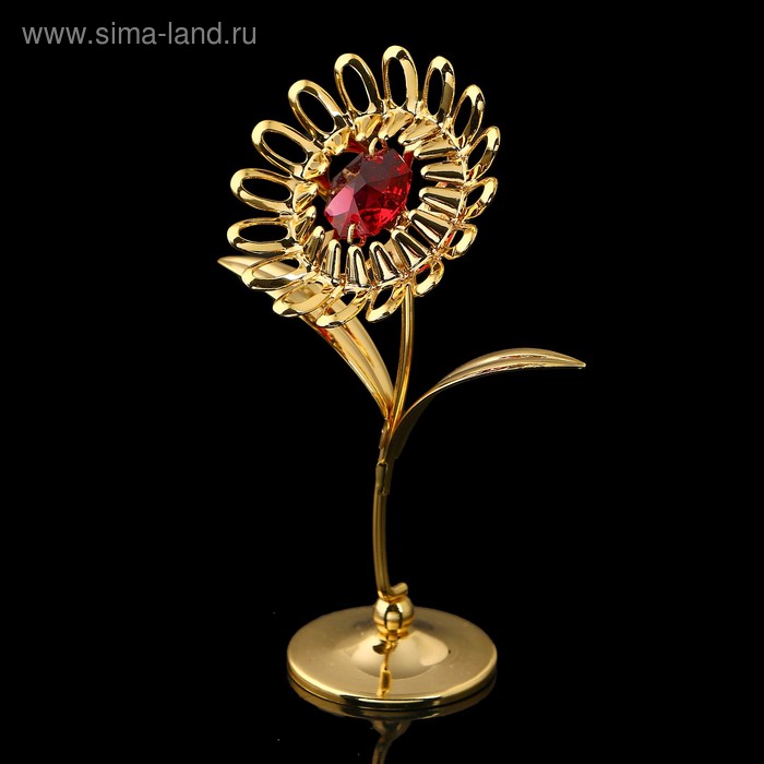 Сувенир «Подсолнух», 3×6,5×9,5 см, с кристаллами
Сувенир «Подсолнух», 3×6,5×9,5 см, с кристаллами