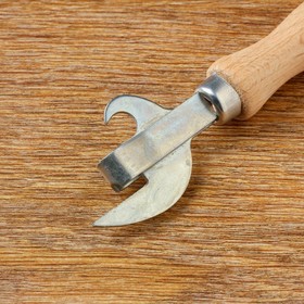 Нож консервный эконом 160мм, бук, сталь твердая коррозионностойкая
Нож консервный эконом 160мм, бук, сталь твердая коррозионностойкая