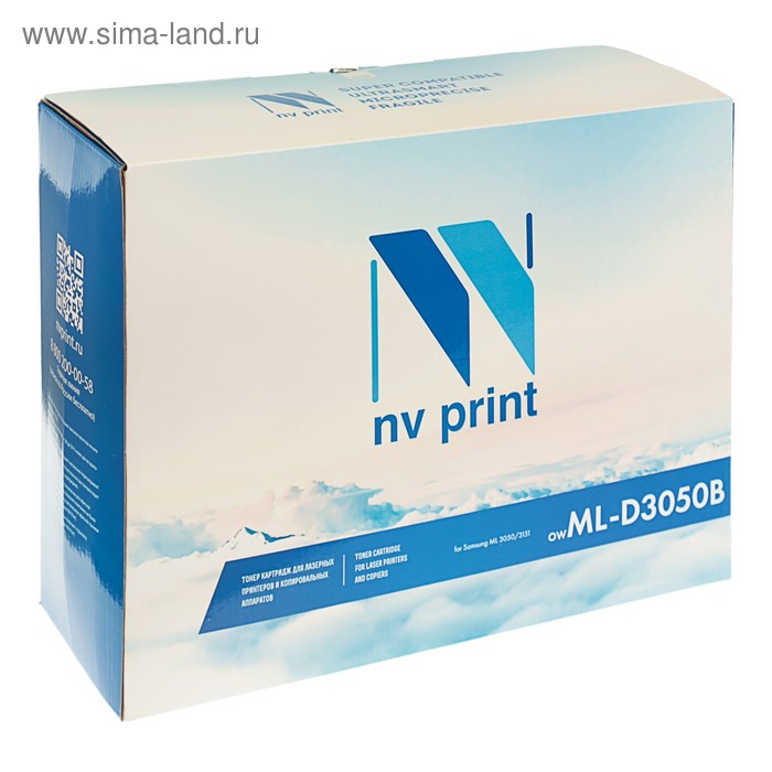 Картридж NV PRINT ML-D3050B для Samsung ML-3050/ML-3051N/ML-3051ND (8000k), черный
Картридж NV PRINT ML-D3050B для Samsung ML-3050/ML-3051N/ML-3051ND (8000k), черный