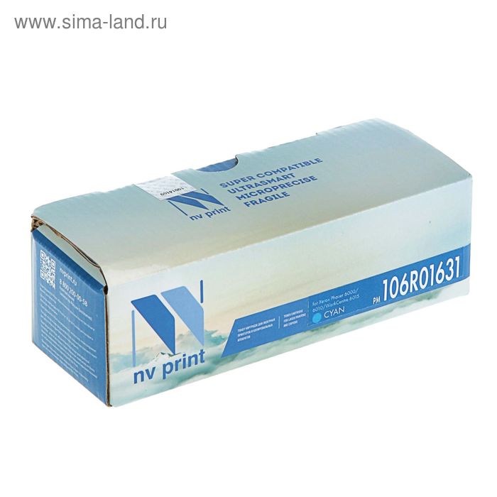 Картридж NV PRINT NV-106R01631 Cyan для Xerox Phaser 6000/6010/WC 6015 (1000k), голубой
Картридж NV PRINT NV-106R01631 Cyan для Xerox Phaser 6000/6010/WC 6015 (1000k), голубой