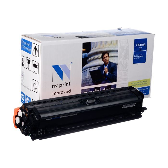 Картридж NVP совместимый HP CE340A Black для LaserJet Color Enterprise 700 M775dn/M775f/M7
Картридж NVP совместимый HP CE340A Black для LaserJet Color Enterprise 700 M775dn/M775f/M7