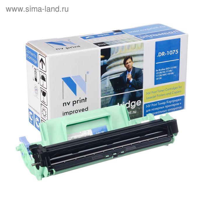 Барабан NVP совместимый Brother DR-1075 для HL-1110R/1112/1210WR/212/DCP-1510R/1512/1610WR
Барабан NVP совместимый Brother DR-1075 для HL-1110R/1112/1210WR/212/DCP-1510R/1512/1610WR