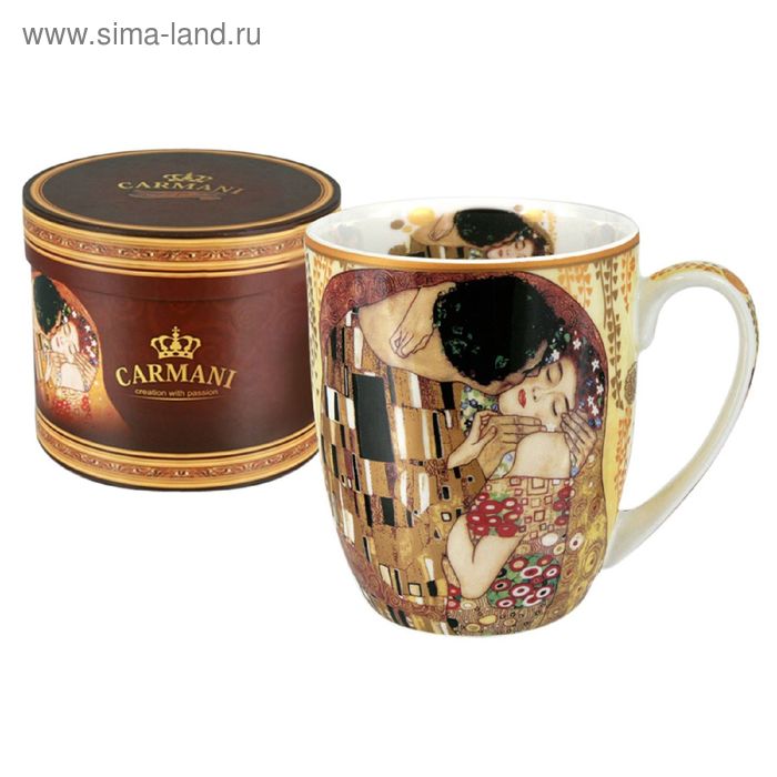 фото Кружка "поцелуй", г.климт, 0,4 л carmani.pl