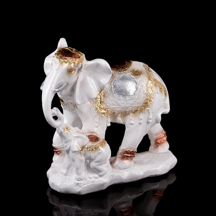 Копилка "Слоны семья", глянец, белая, гипс, 26 см
Копилка "Слоны семья", глянец, белая, гипс, 26 см