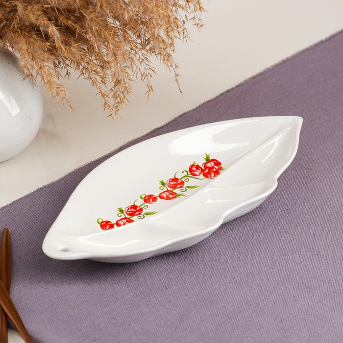 Менажница "Листопад" белая с деколью, 28,5 см, микс
Менажница "Листопад" белая с деколью, 28,5 см, микс