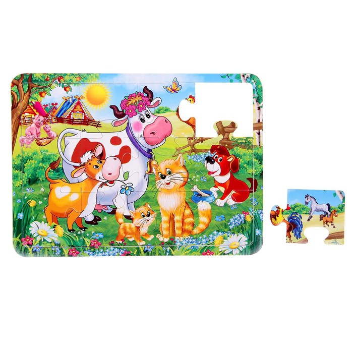 Макси-пазл «Домашние животные»
Макси-пазл «Домашние животные»