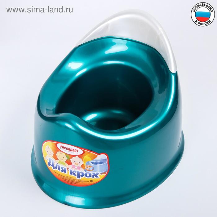 Горшок детский «Для крох», цвет МИКС: бирюзовый/голубой/синий
Горшок детский «Для крох», цвет МИКС: бирюзовый/голубой/синий