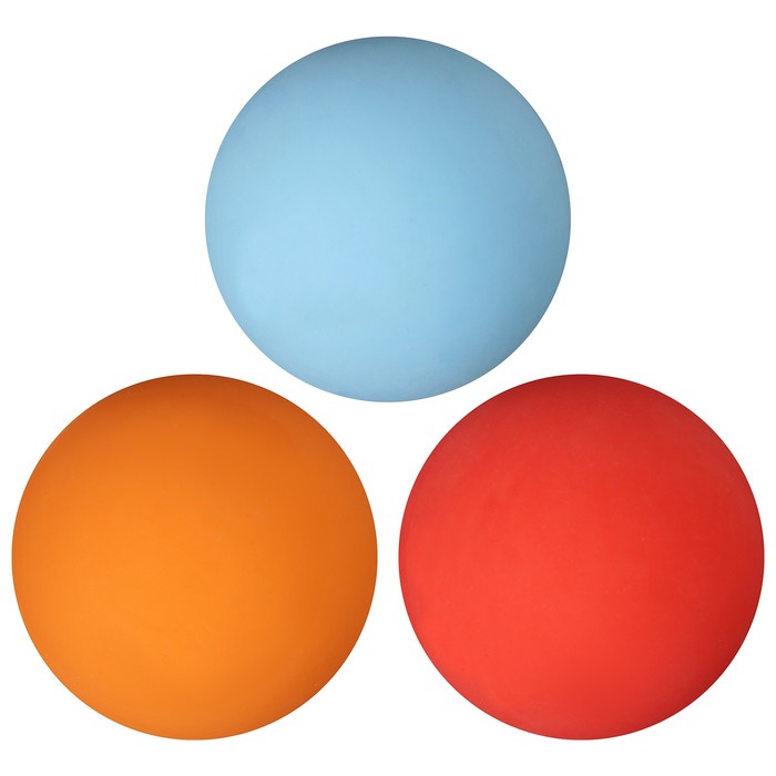 фото Мяч для большого тенниса, набор 3 шт, цвета микс onlytop