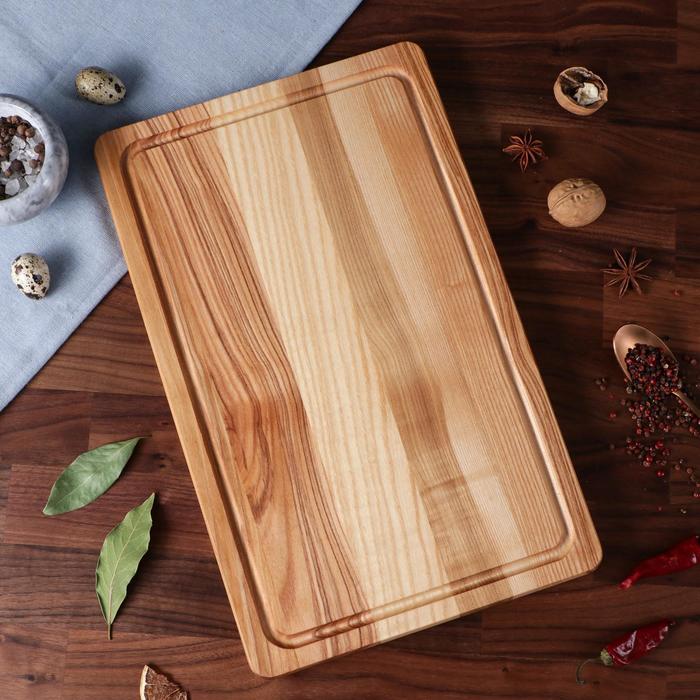 Доска для нарезки и подачи "Разделочная", 40 х 25 см, массив ясеня
Доска для нарезки и подачи "Разделочная", 40 х 25 см, массив ясеня