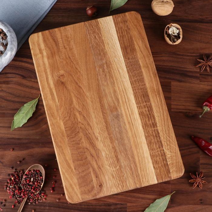 Доска разделочная "Профессиональная", 30 х 20 х 4 см, массив дуба 
Доска разделочная "Профессиональная", 30 х 20 х 4 см, массив дуба