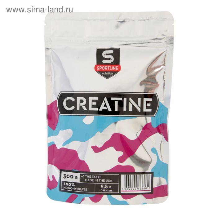 Креатина моногидрат SportLine Creatine Monohydrate Bag, спортивное питание, 300 г
Креатина моногидрат SportLine Creatine Monohydrate Bag, спортивное питание, 300 г