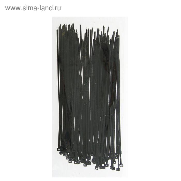 Хомут-стяжки пластиковые, 2.5х200 мм, чёрные, упаковка 100 шт.
Хомут-стяжки пластиковые, 2.5х200 мм, чёрные, упаковка 100 шт.