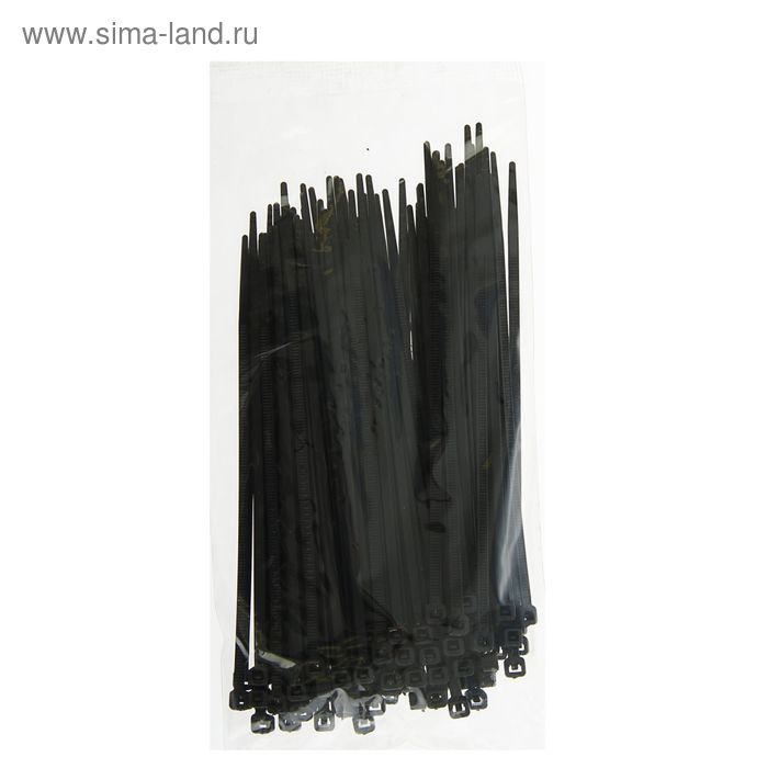 Хомут-стяжки пластиковые, 3.6х150 мм, чёрные, упаковка 100 шт.
Хомут-стяжки пластиковые, 3.6х150 мм, чёрные, упаковка 100 шт.
