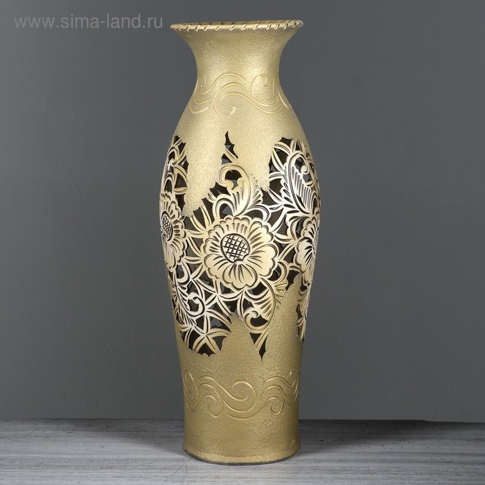 Ваза напольная "Эллада", резка чёрная, керамика, 65 см
Ваза напольная "Эллада", резка чёрная, керамика, 65 см