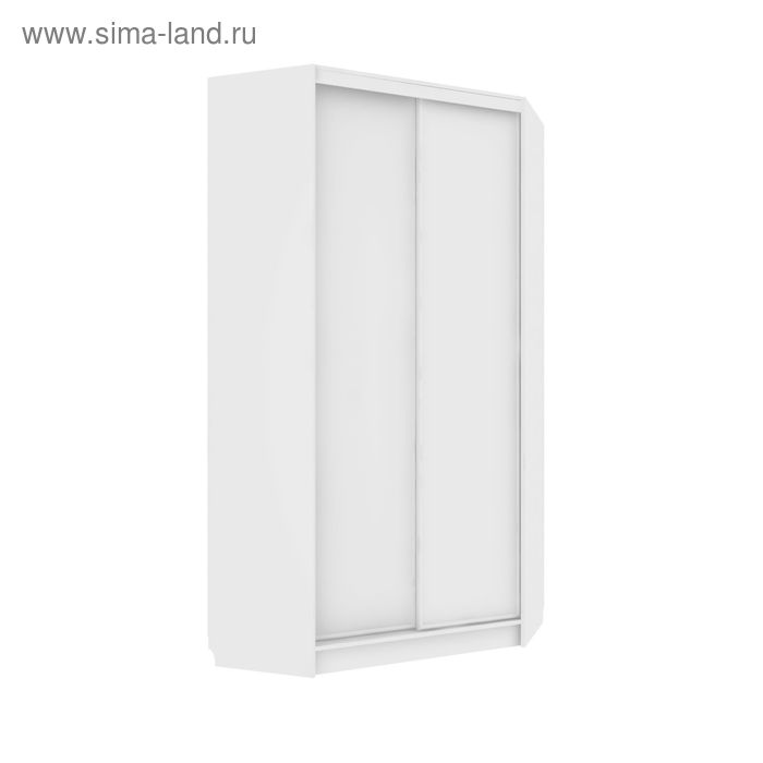 Угловой шкаф-купе Практичный Белый
Угловой шкаф-купе Практичный Белый