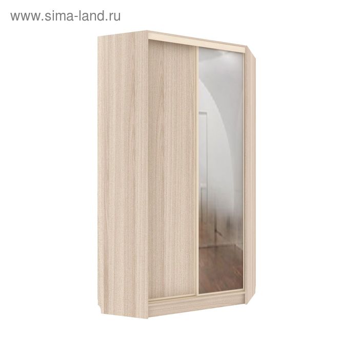 Угловой шкаф-купе Практичный 1 зеркало Ясень Шимо Светлый
Угловой шкаф-купе Практичный 1 зеркало Ясень Шимо Светлый