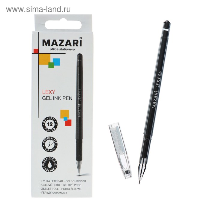 Ручка гелевая Lexy, игольчатый пишущий узел 0.5 мм, чёрная, в форме кристалла
Ручка гелевая Lexy, игольчатый пишущий узел 0.5 мм, чёрная, в форме кристалла