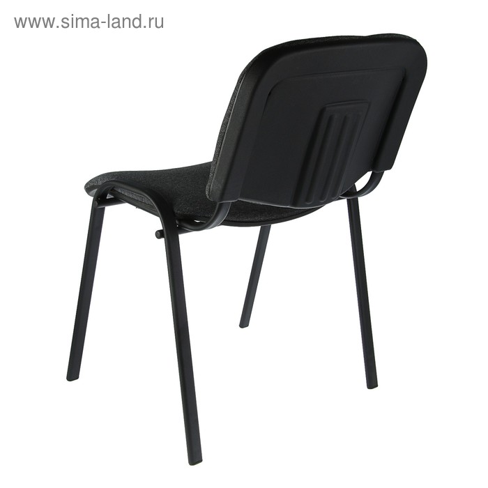 фото Стул "изо", каркас чёрный, обивка ткань серая клик мебель