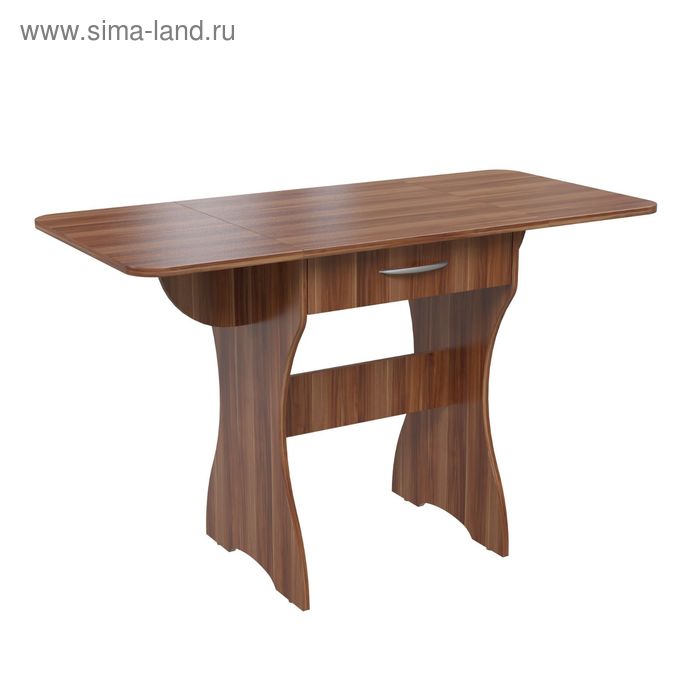 Стол раскладной с ящиком Слива