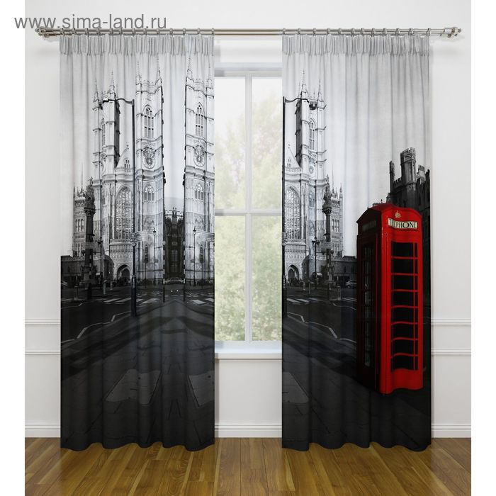 Фотошторы «КХ100», ширина 145 см, высота 260 см - 2 шт., габардин
Фотошторы «КХ100», ширина 145 см, высота 260 см - 2 шт., габардин