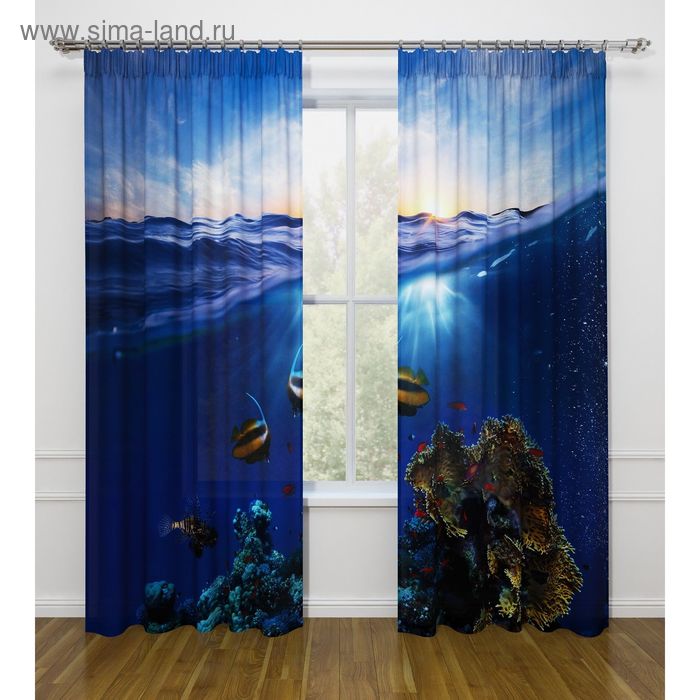 Фотошторы «Мир тишины», ширина 145 см, высота 260 см - 2 шт., габардин
Фотошторы «Мир тишины», ширина 145 см, высота 260 см - 2 шт., габардин