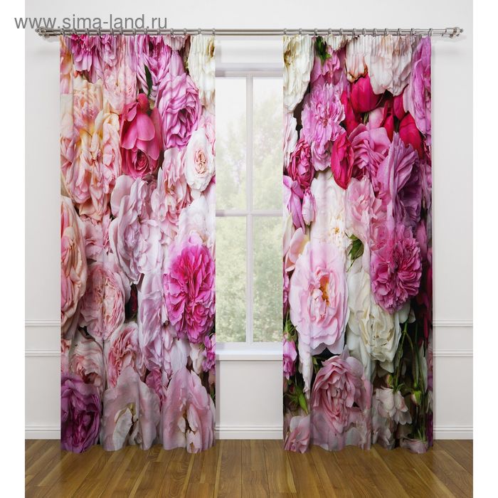 Фотошторы «Бохо», ширина 145 см, высота 260 см - 2 шт., габардин
Фотошторы «Бохо», ширина 145 см, высота 260 см - 2 шт., габардин