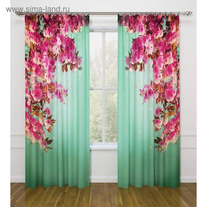 Фотошторы «Милена», ширина 145 см, высота 260 см - 2 шт., габардин
Фотошторы «Милена», ширина 145 см, высота 260 см - 2 шт., габардин