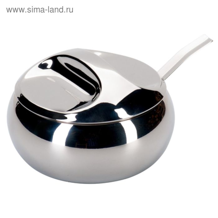 фото Сахарница linea desco, с ложкой, объём 250 мл regent inox