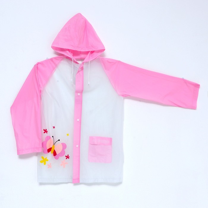 Дождевик детский «Бабочка» на кнопках с капюшоном, XL, рост 120-140 см
Дождевик детский «Бабочка» на кнопках с капюшоном, XL, рост 120-140 см
