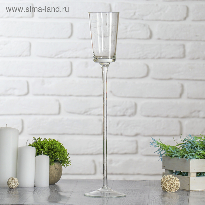 Ваза-конус на ножке "Забава-1" 49,5х8,5 см 0,415 л
Ваза-конус на ножке "Забава-1" 49,5х8,5 см 0,415 л