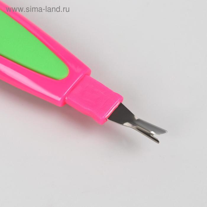 Пилка-триммер металлическая для ногтей, прорезиненная ручка, с защитным колпачком, 16 см, цвет МИКС
Пилка-триммер металлическая для ногтей, прорезиненная ручка, с защитным колпачком, 16 см, цвет МИКС