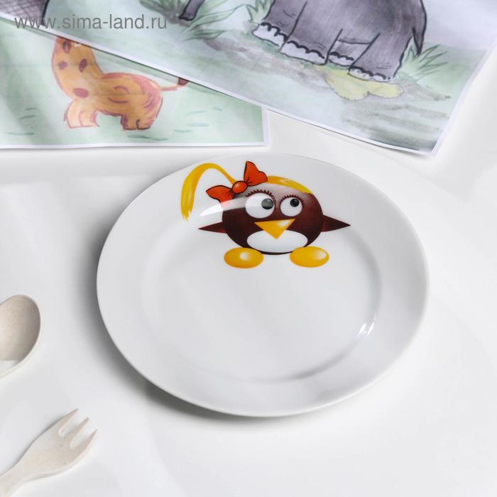 Тарелка мелкая «Пингвинчики» d=17
Тарелка мелкая «Пингвинчики» d=17