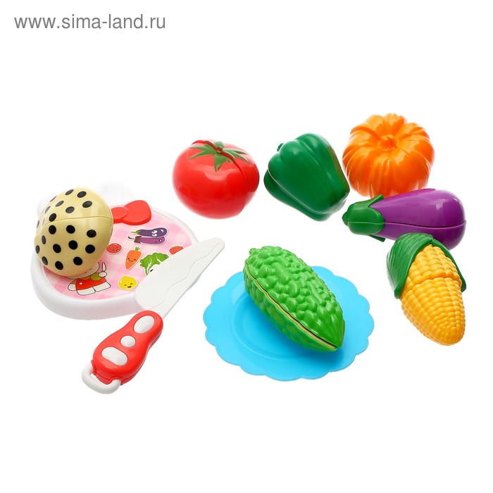 Набор продуктов для нарезки на липучках «Фрукты-овощи» №2, МИКС
Набор продуктов для нарезки на липучках «Фрукты-овощи» №2, МИКС