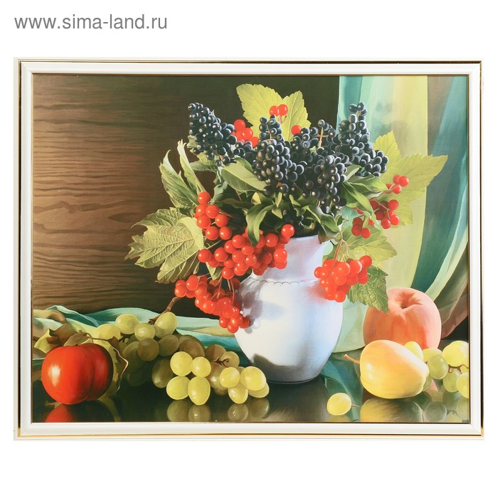 Картина "Ягодный натюрморт" 43х53 см
Картина "Ягодный натюрморт" 43х53 см